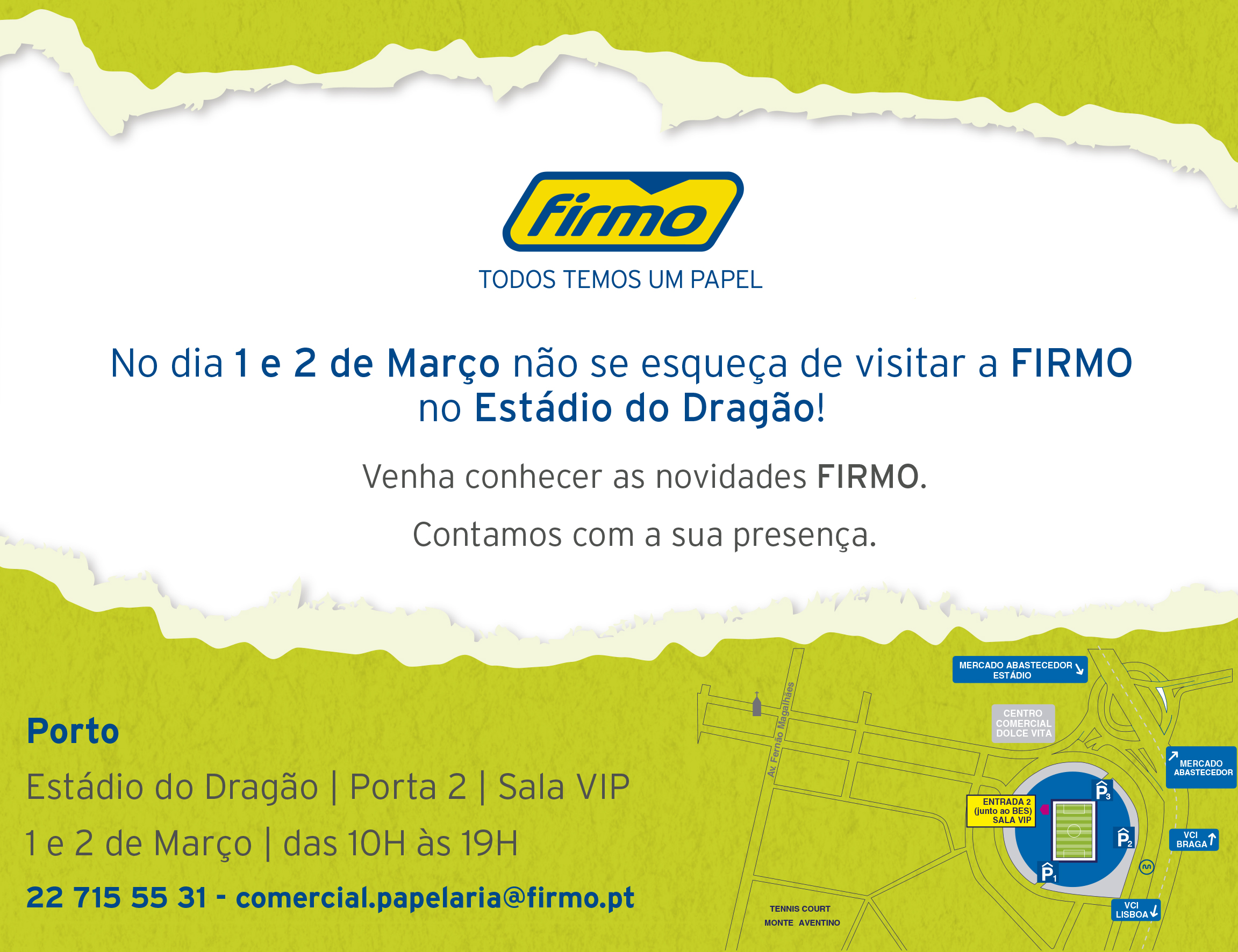 Firmo no Est&aacute;dio do Drag&atilde;o!